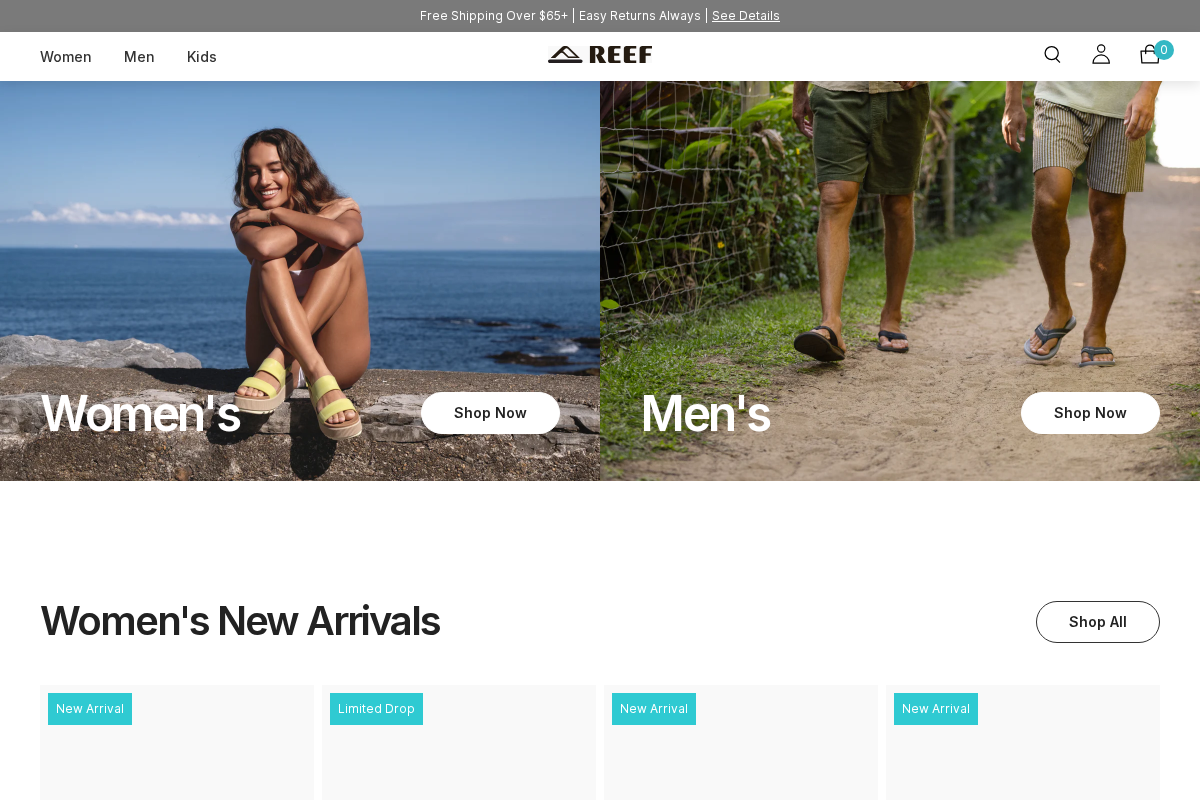 Reef homepage screenshot