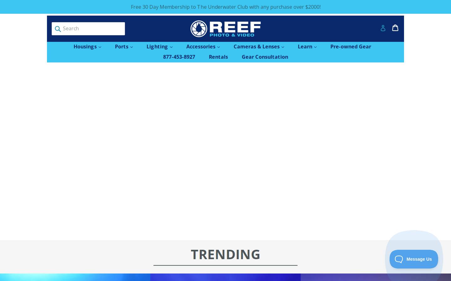 reefphoto.com homepage screenshot