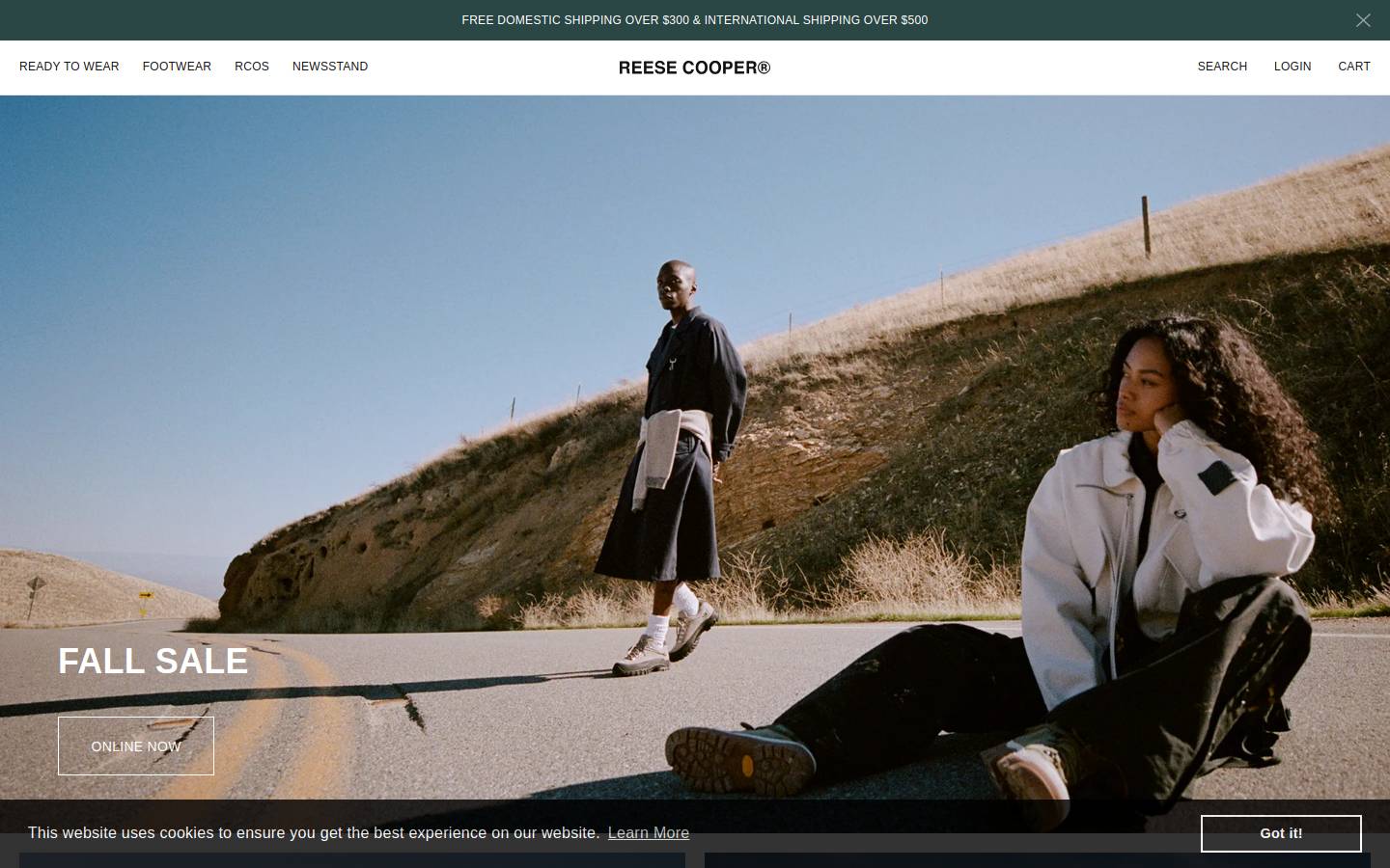 reese-cooper.com homepage screenshot