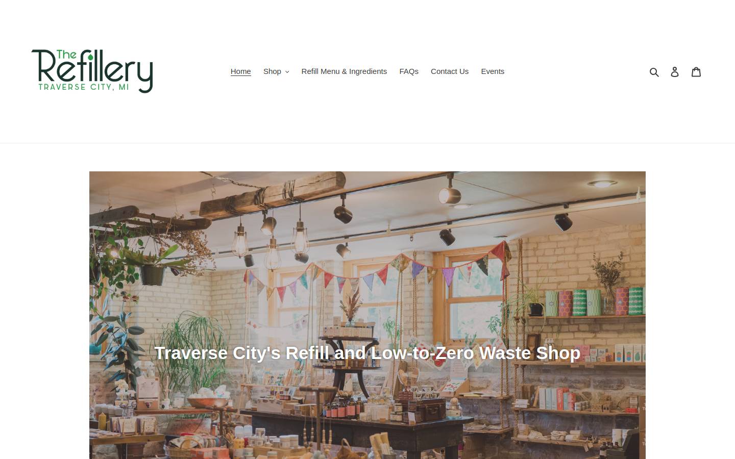 refillerytc.com homepage screenshot