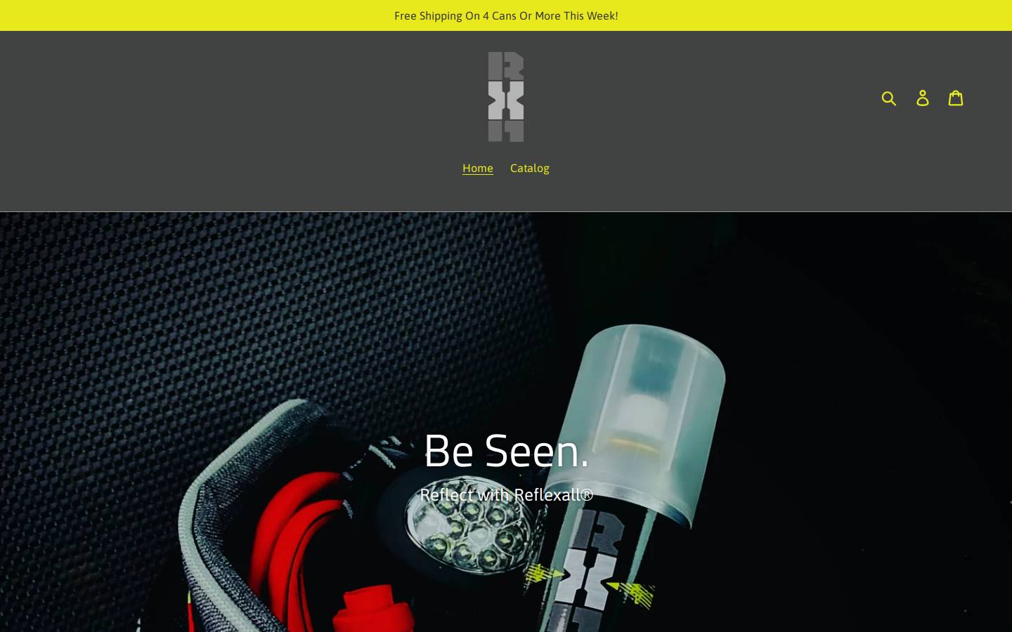 reflexall.com homepage screenshot