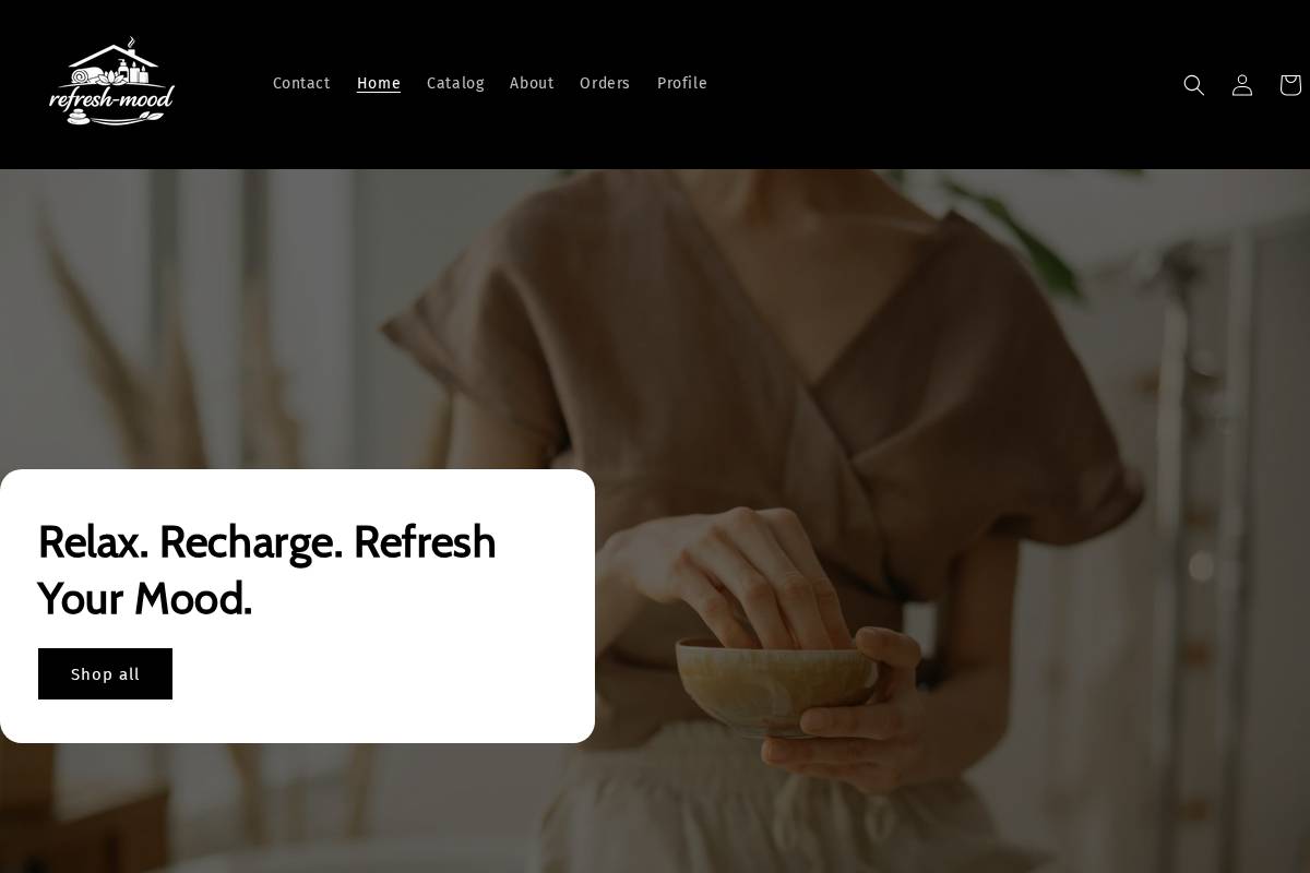 refresh-moo.icu homepage screenshot