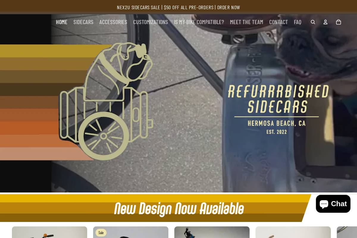 refurrrbished.com homepage screenshot