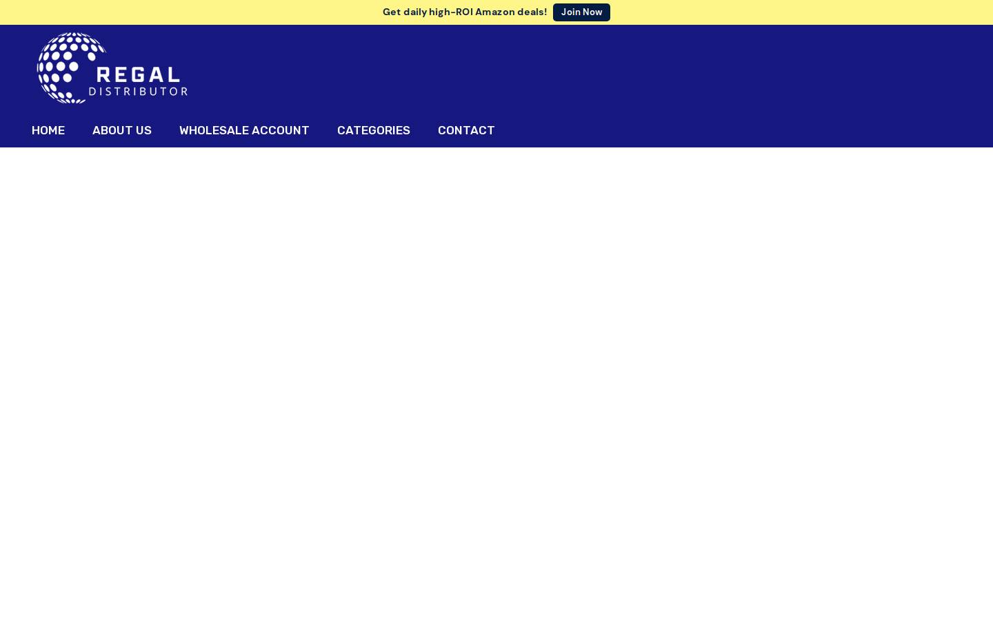 regaldistributor.com homepage screenshot