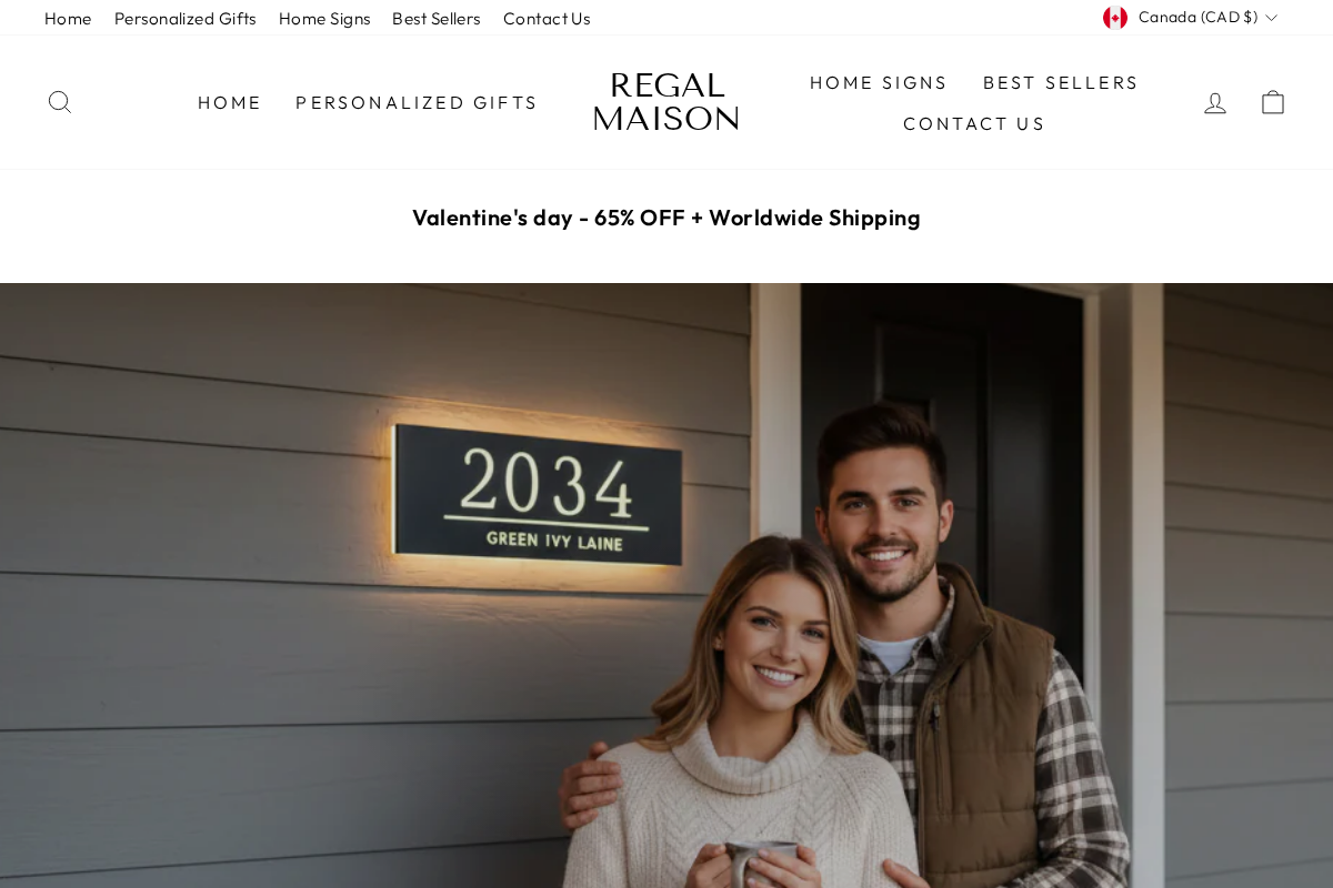 regalmaison.com homepage screenshot