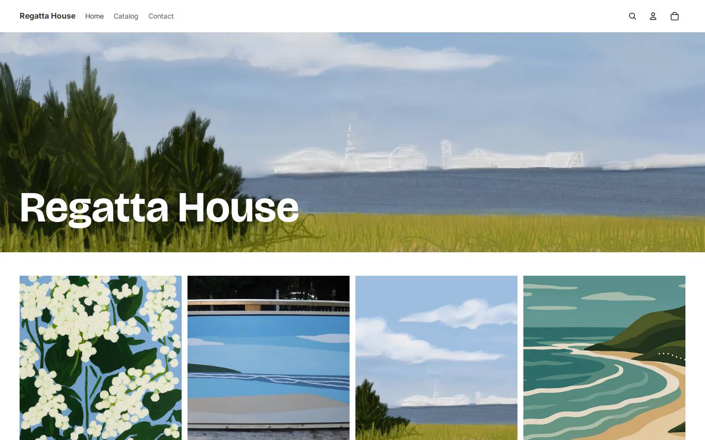 regattahouse.com homepage screenshot