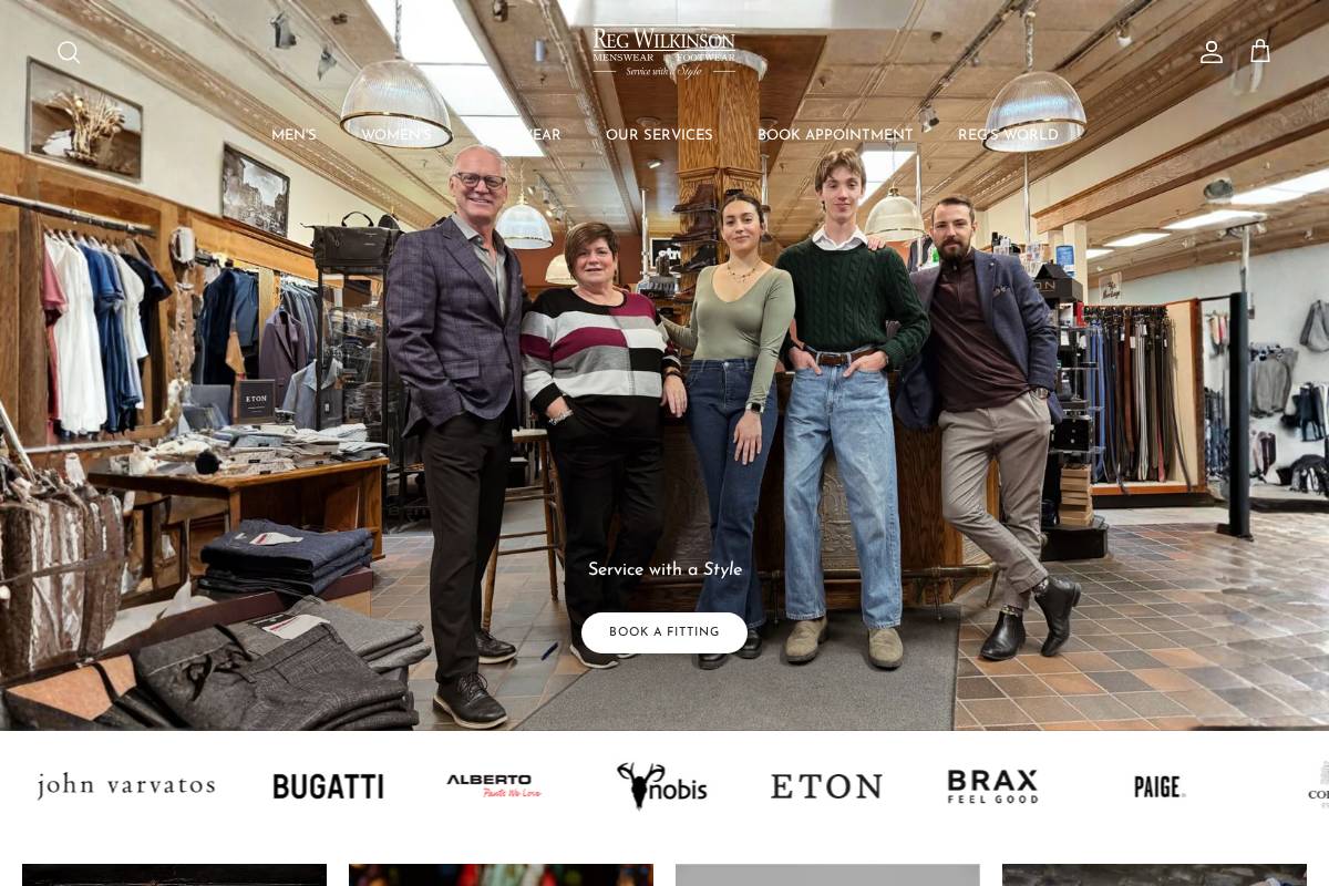 regwilkinson.ca homepage screenshot