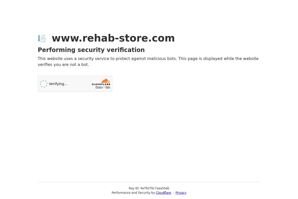 rehabstore homepage screenshot