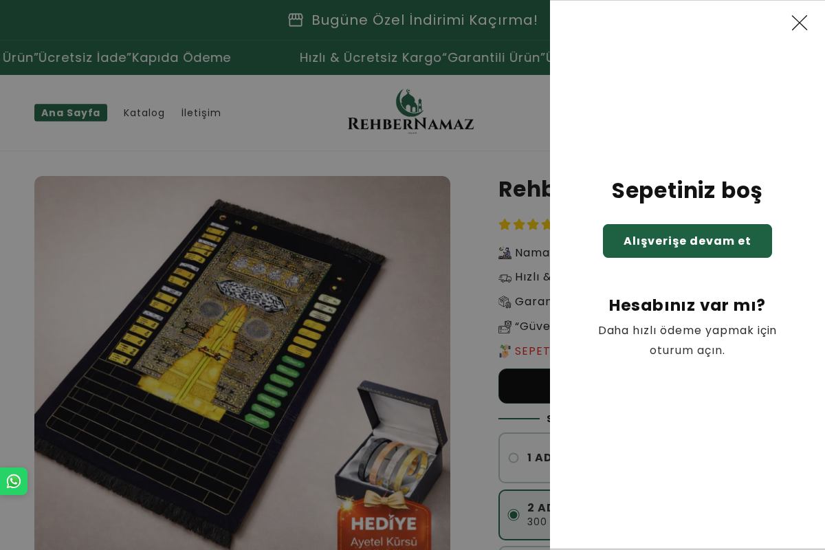 RehberNamaztr homepage screenshot