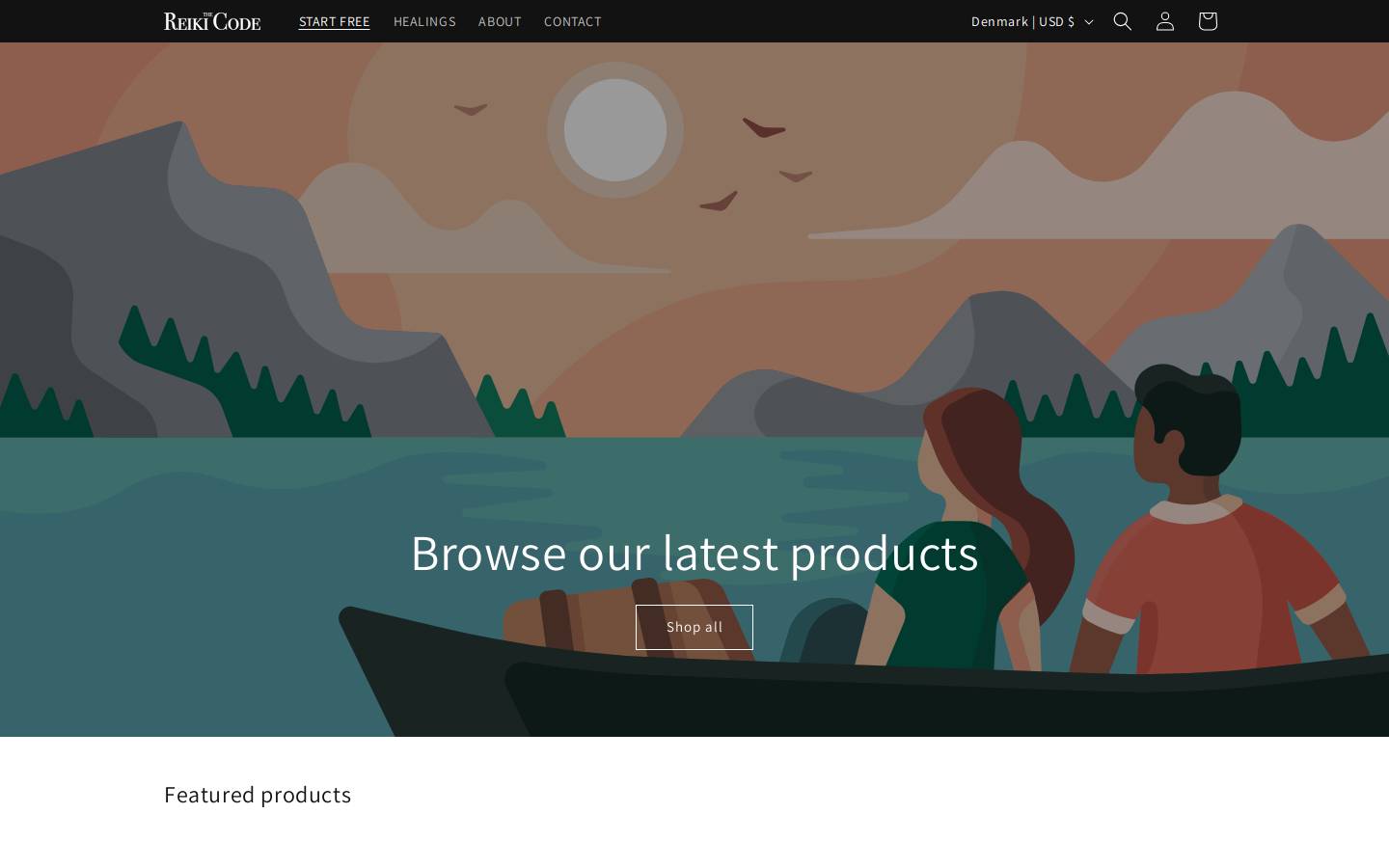 reikicode.com homepage screenshot