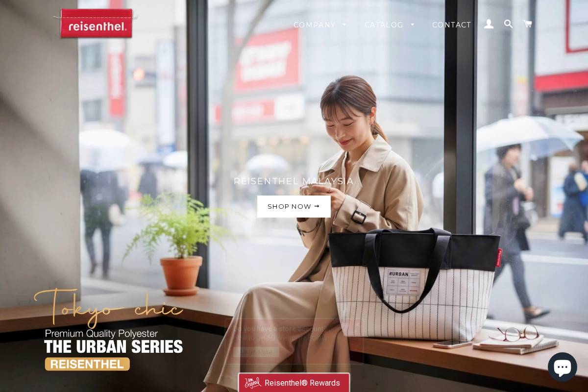 reisenthel homepage screenshot