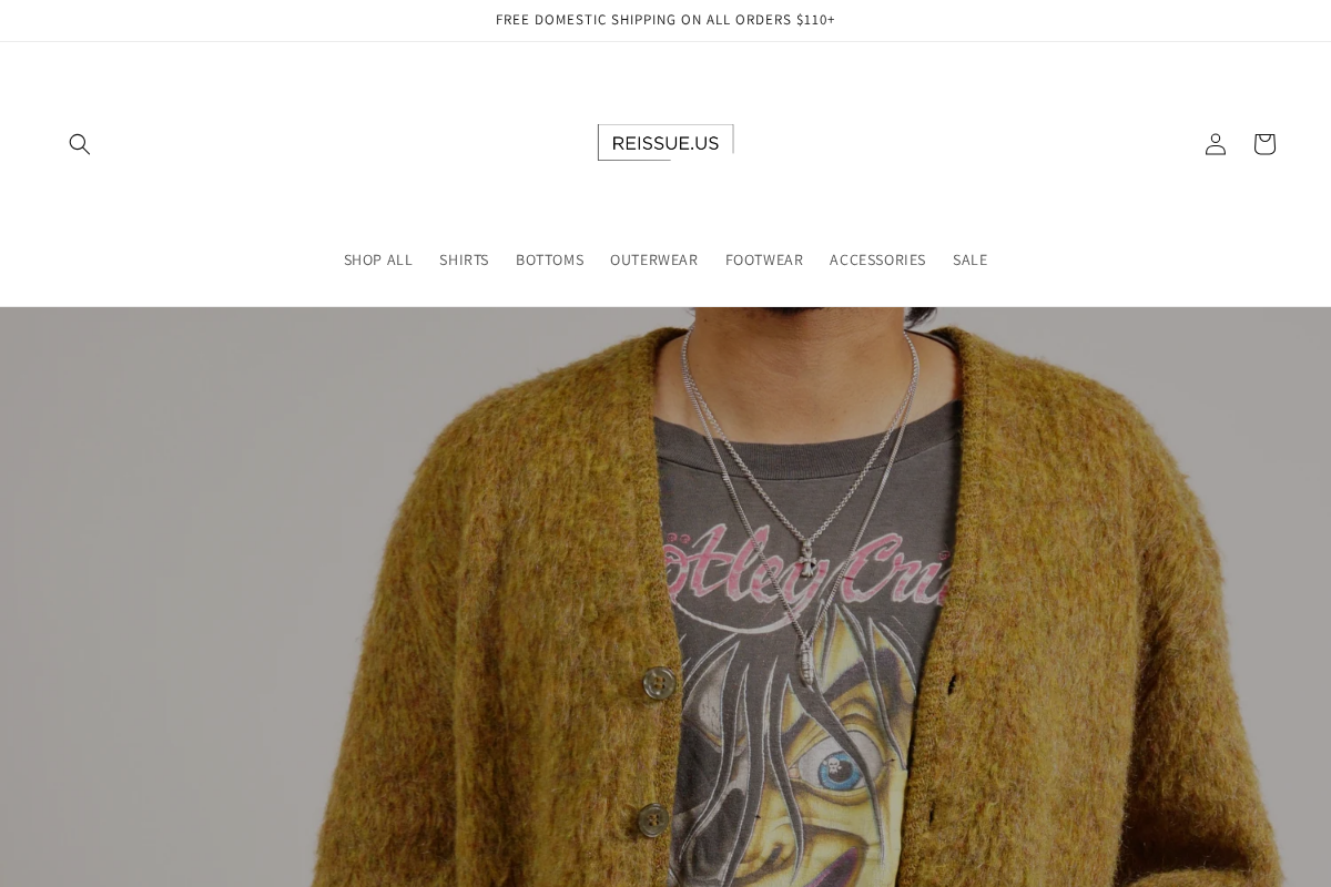 reissue.us homepage screenshot