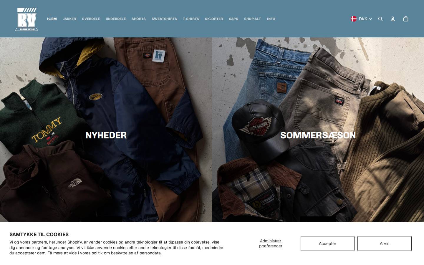 Rejunkvintage homepage screenshot