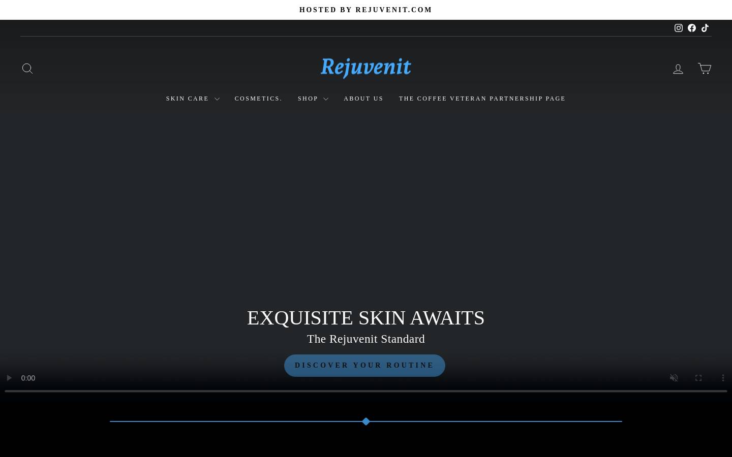 rejuvenit.com homepage screenshot