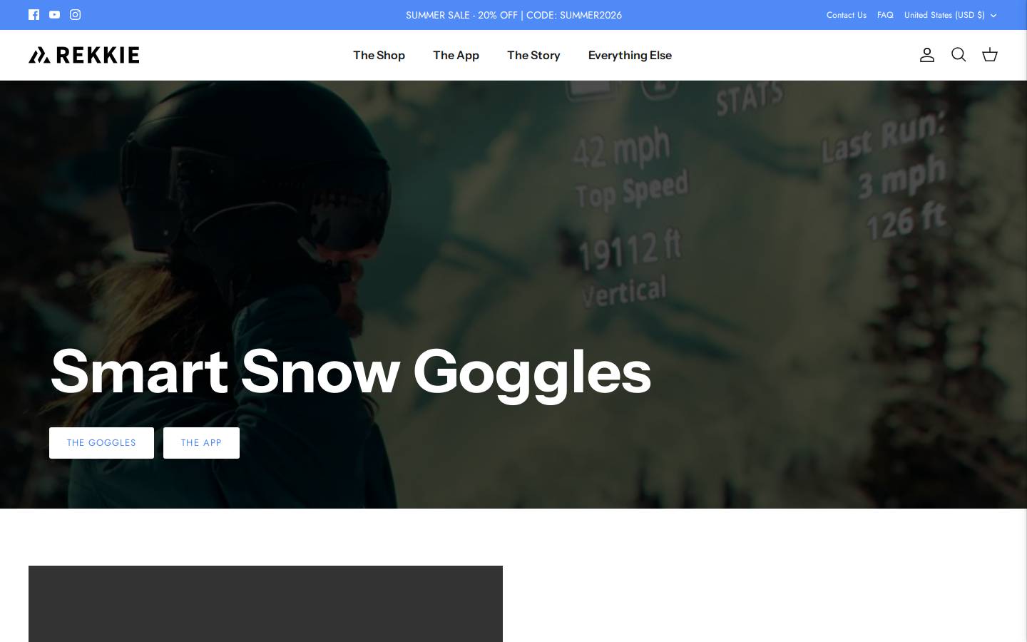 rekkie.com homepage screenshot