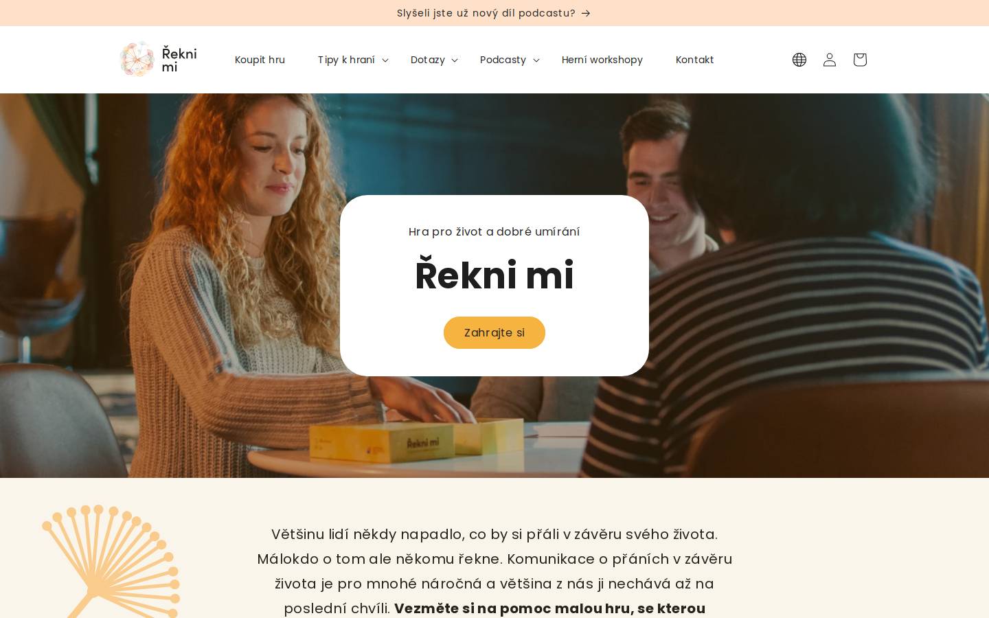 reknimi.cz homepage screenshot
