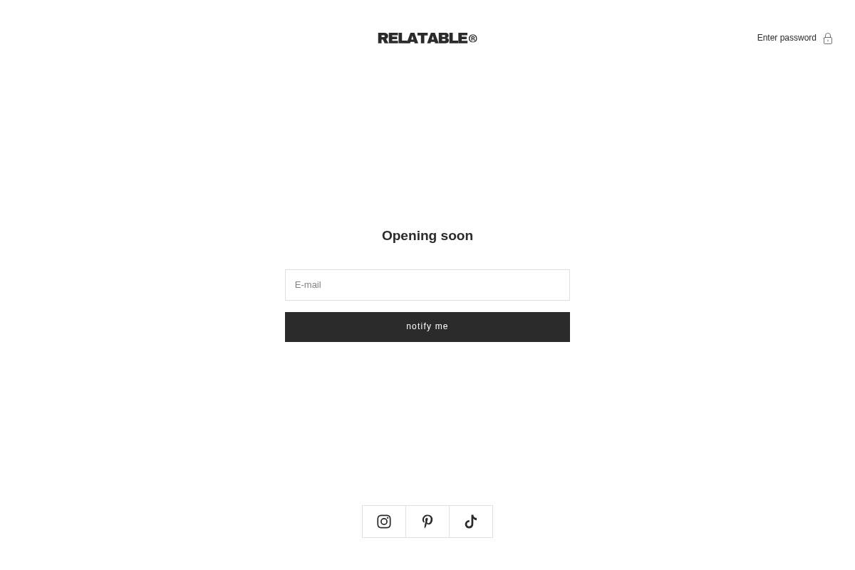 Relatable homepage screenshot