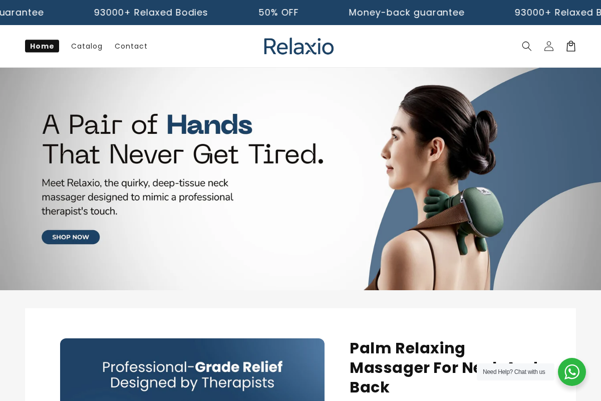 relaxio.pk homepage screenshot