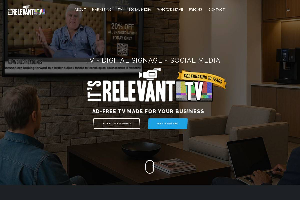 rele.tv homepage screenshot