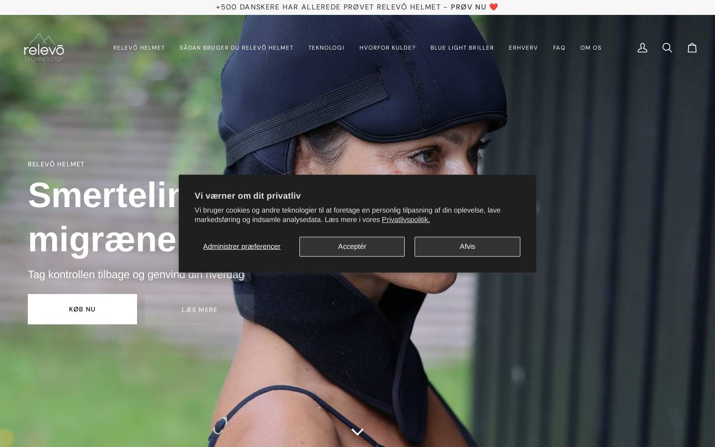 Relevo Technology homepage screenshot