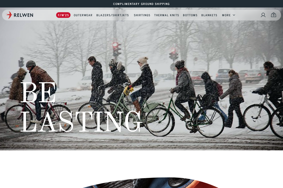 relwen.com homepage screenshot