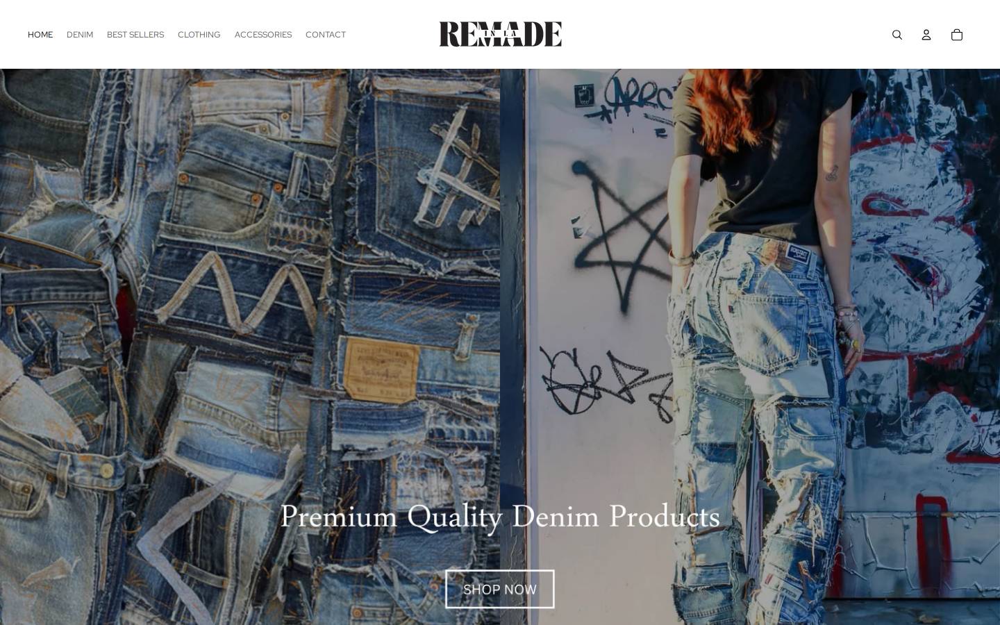 remadeinla.com homepage screenshot