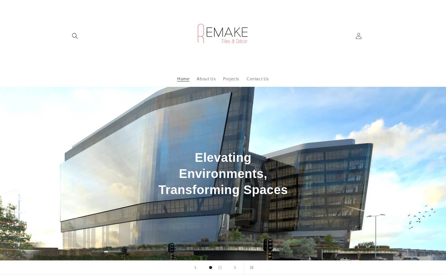 remake.co.za homepage screenshot