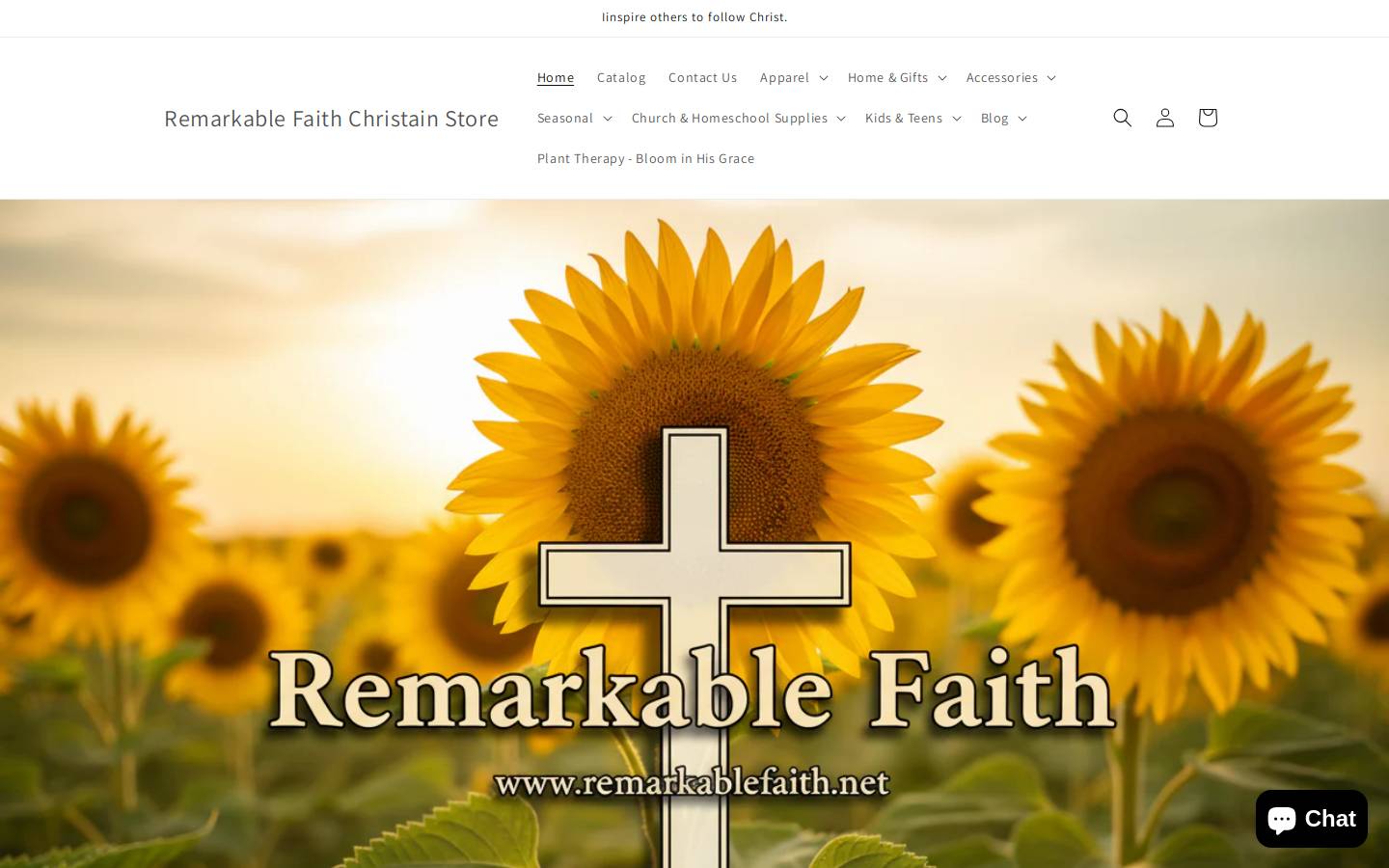 remarkablefaith.net homepage screenshot
