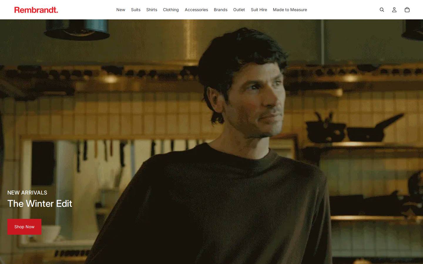 Rembrandt.com homepage screenshot