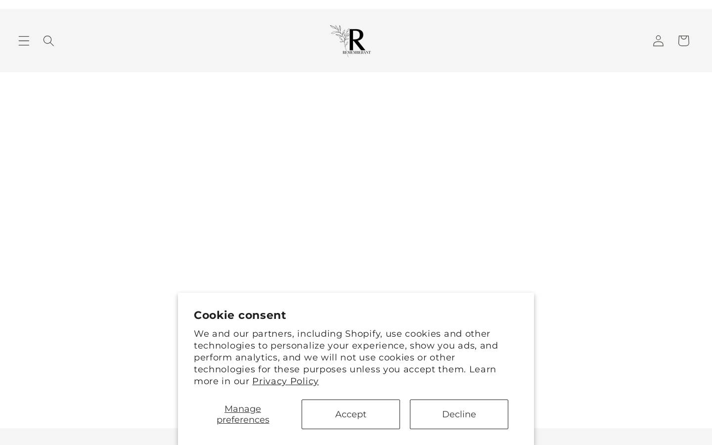 rememberant.com homepage screenshot