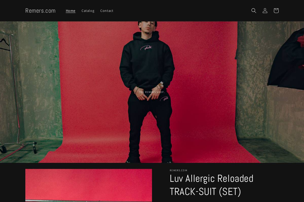 remersshop.com homepage screenshot