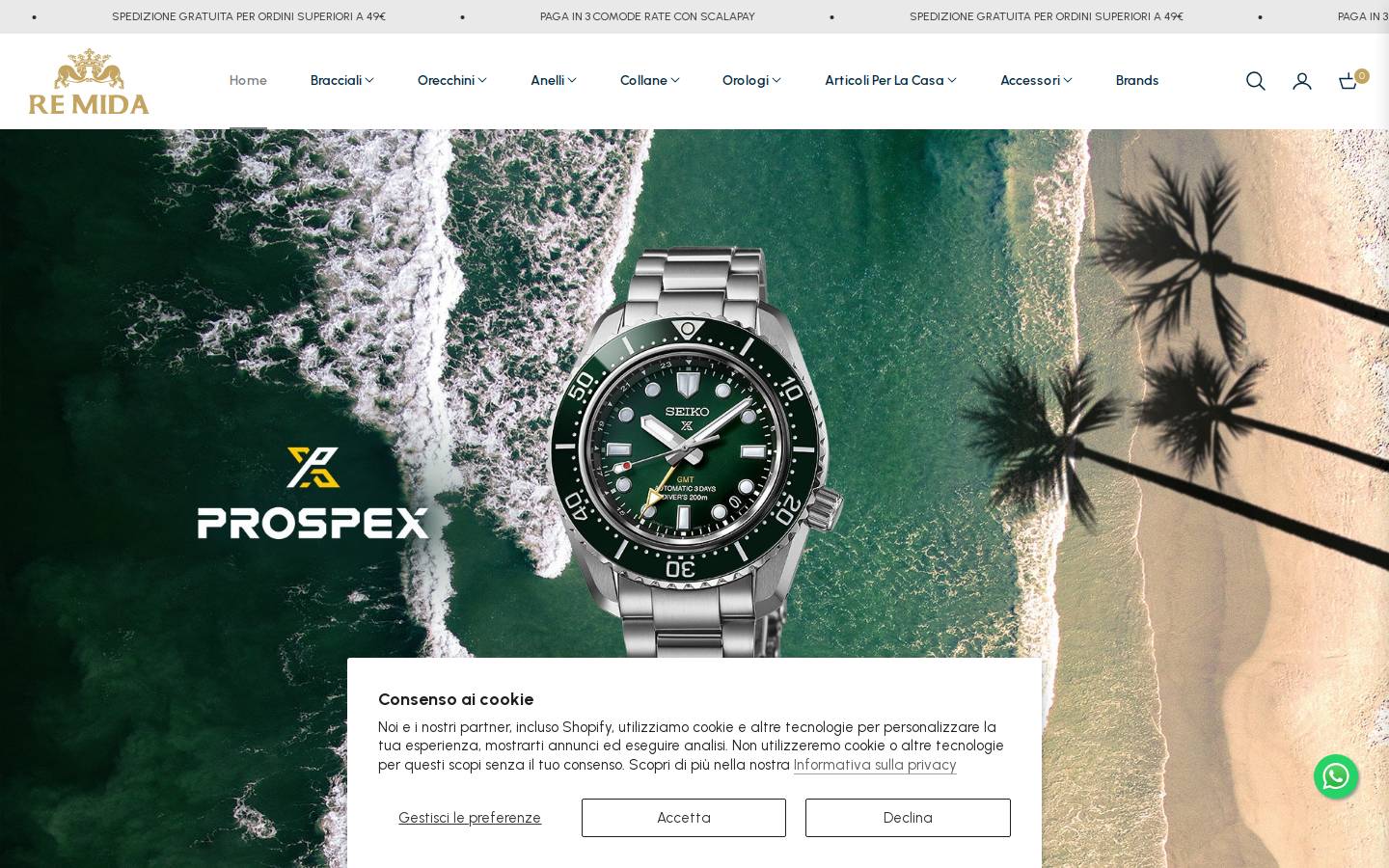 remidashop.com homepage screenshot