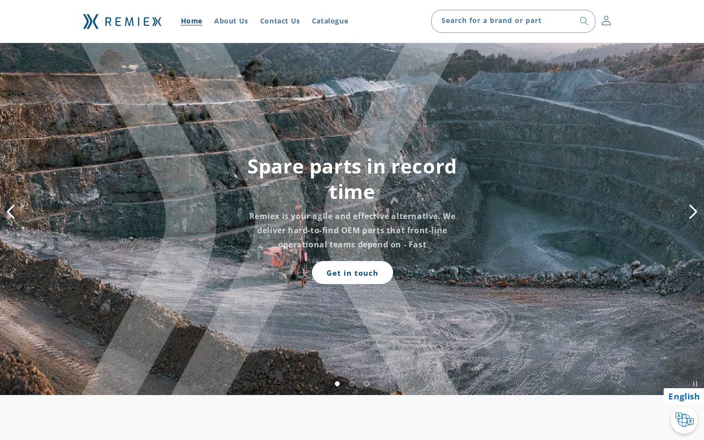 remiex.com homepage screenshot