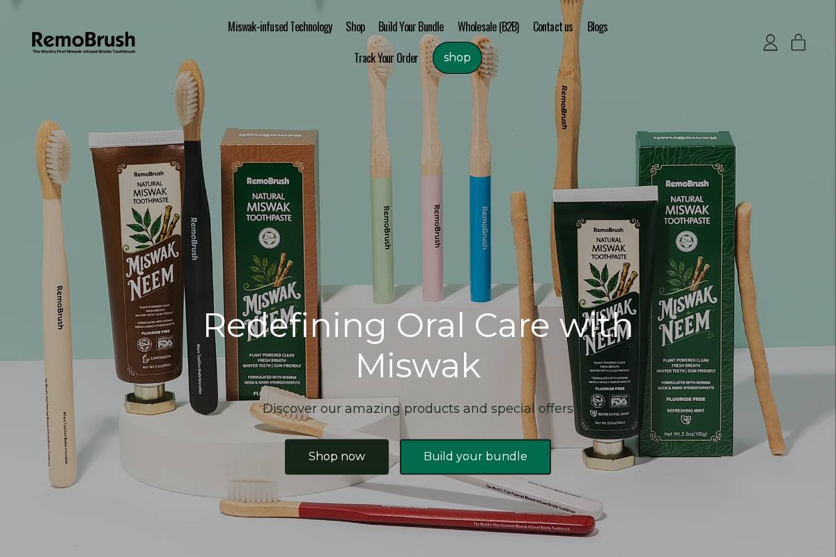 remobrush.com homepage screenshot