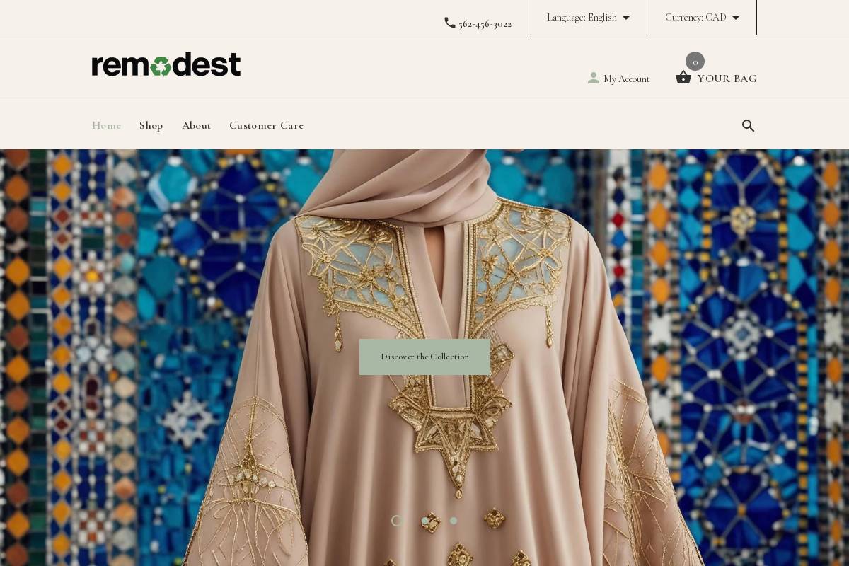 remodest.com homepage screenshot