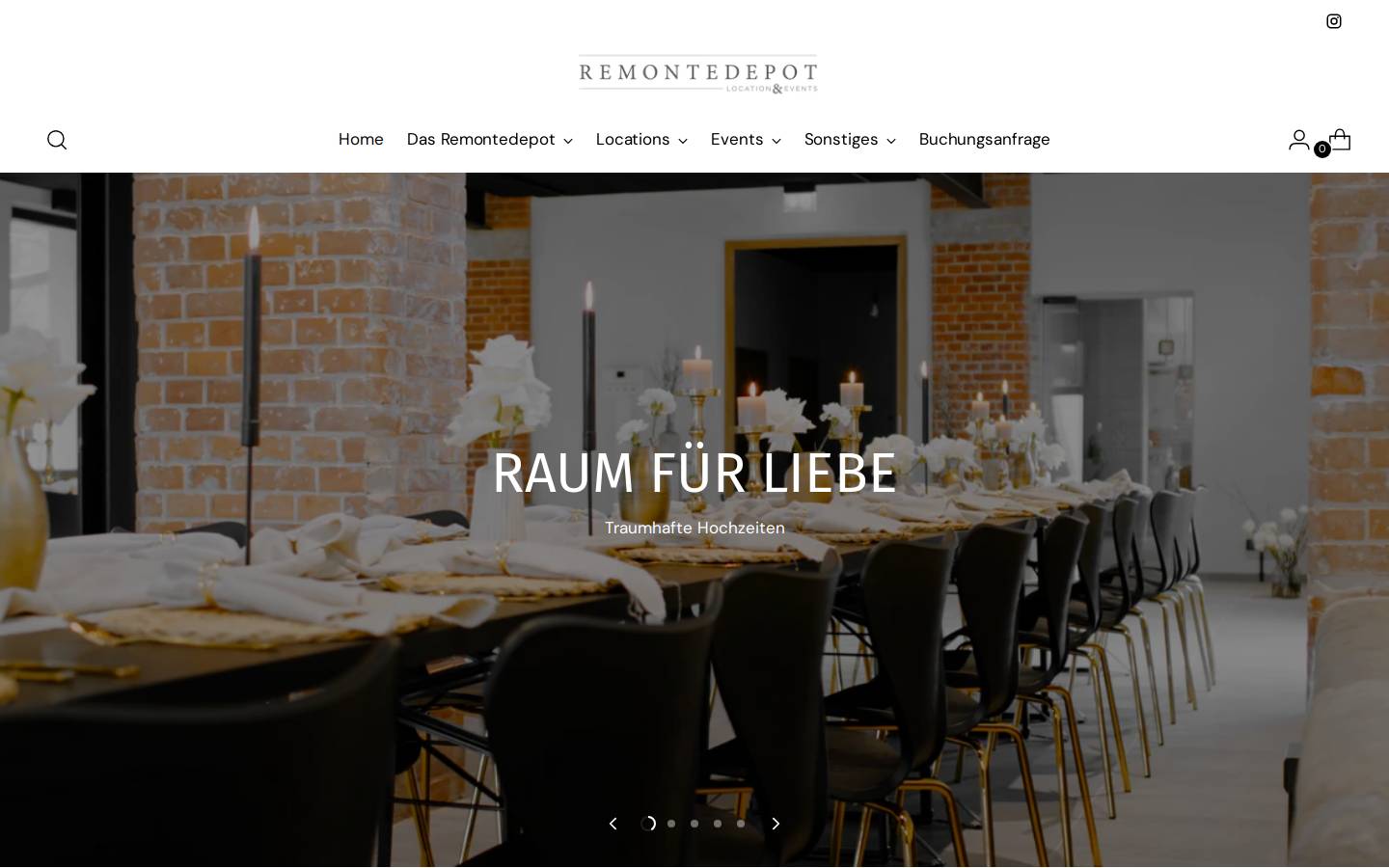 remontedepot.com homepage screenshot