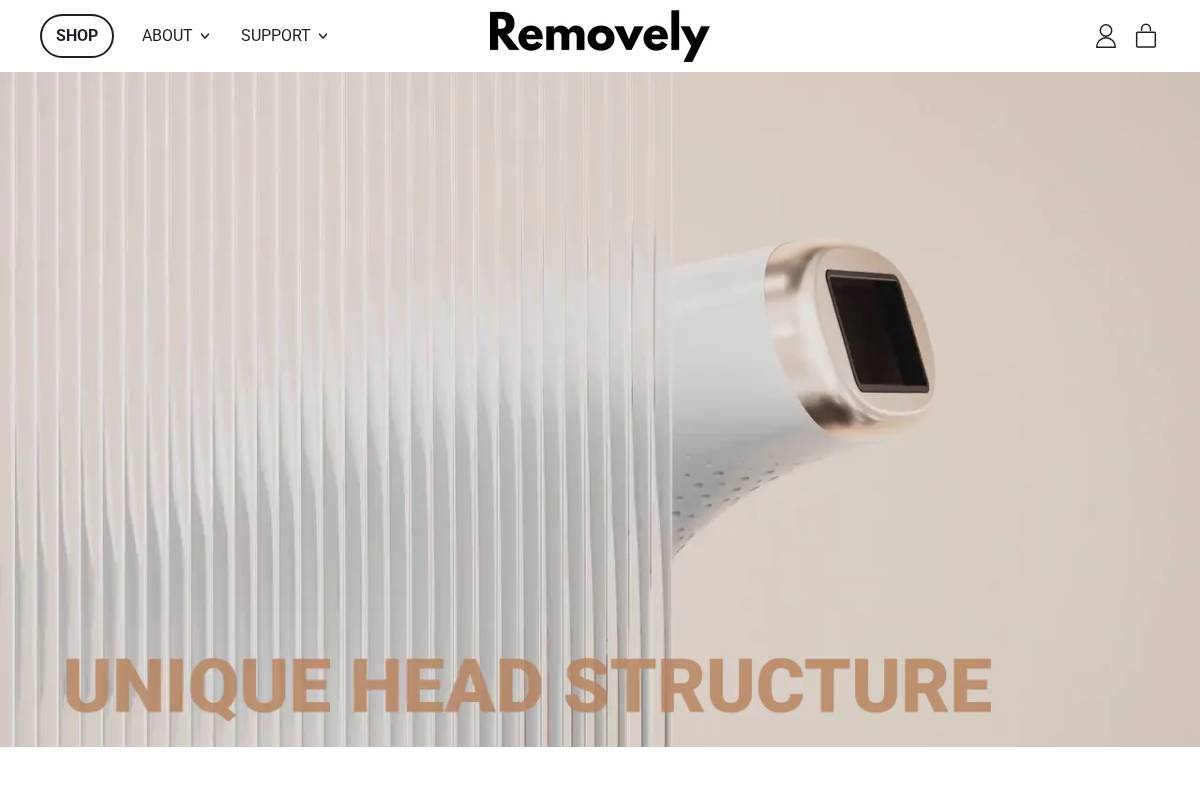 Removely homepage screenshot