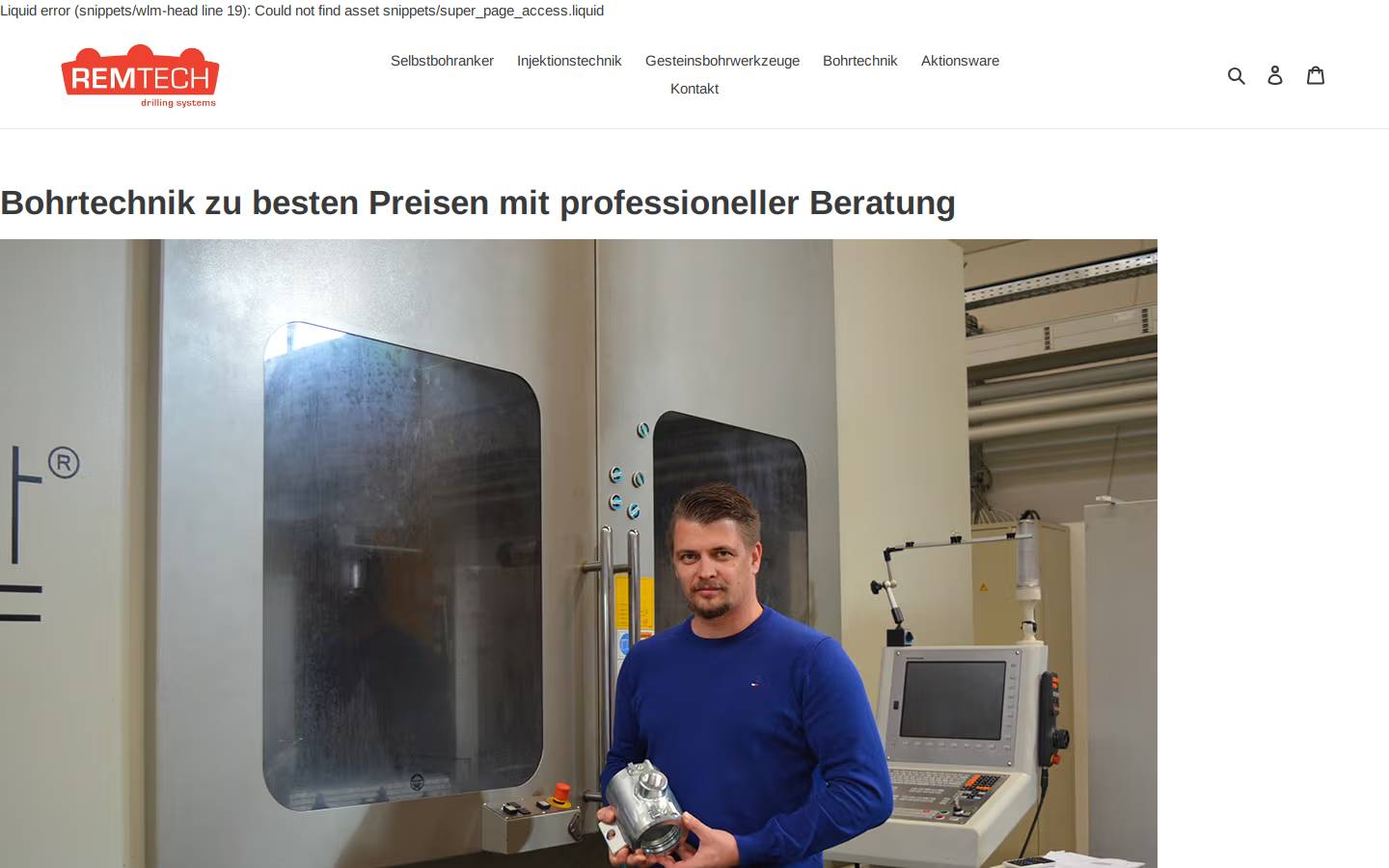 remtech.at homepage screenshot