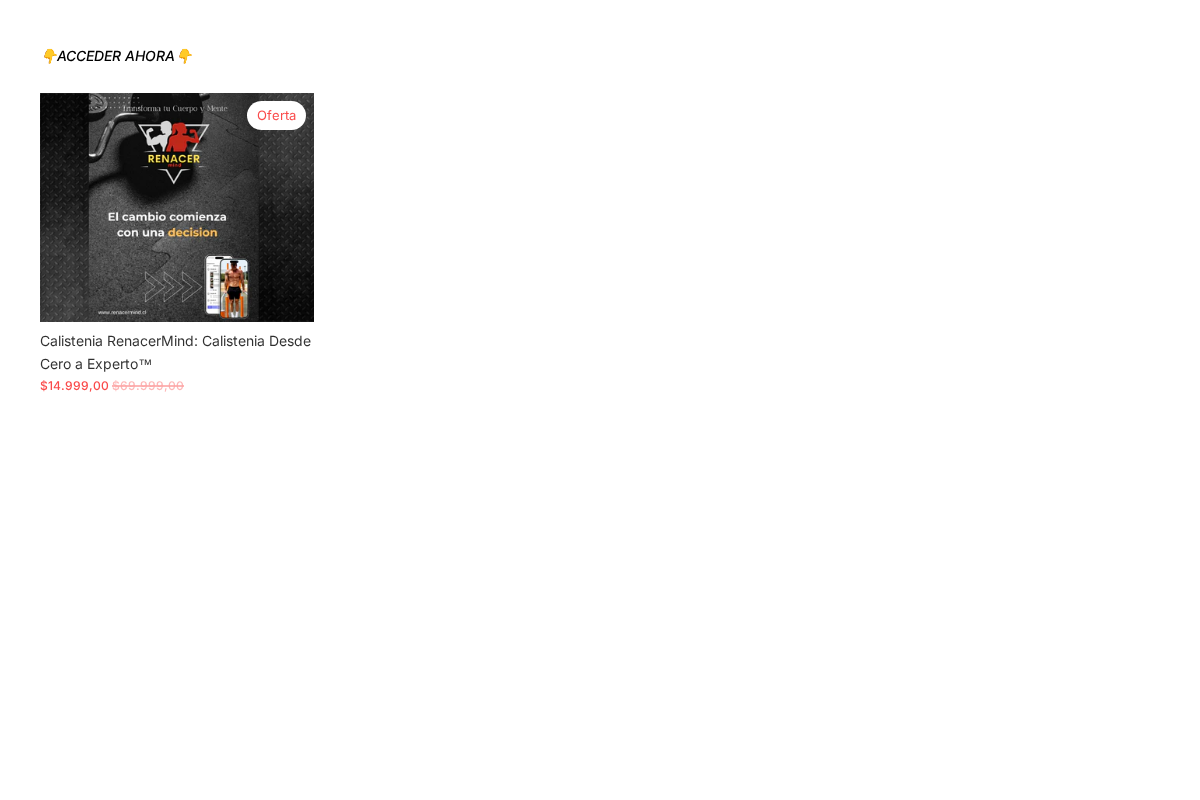 renacermind.com homepage screenshot