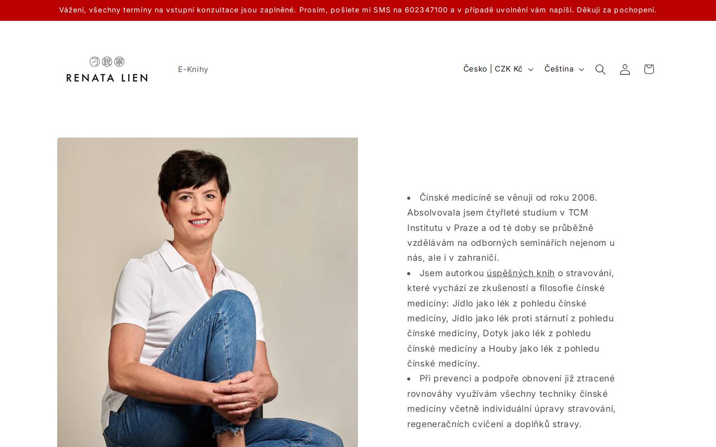 renatalien.cz homepage screenshot