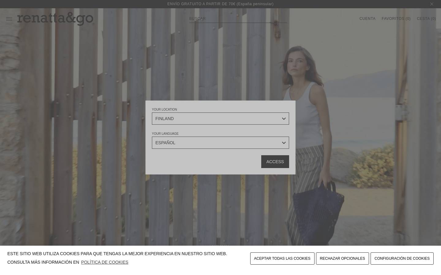 renattandgo.com homepage screenshot