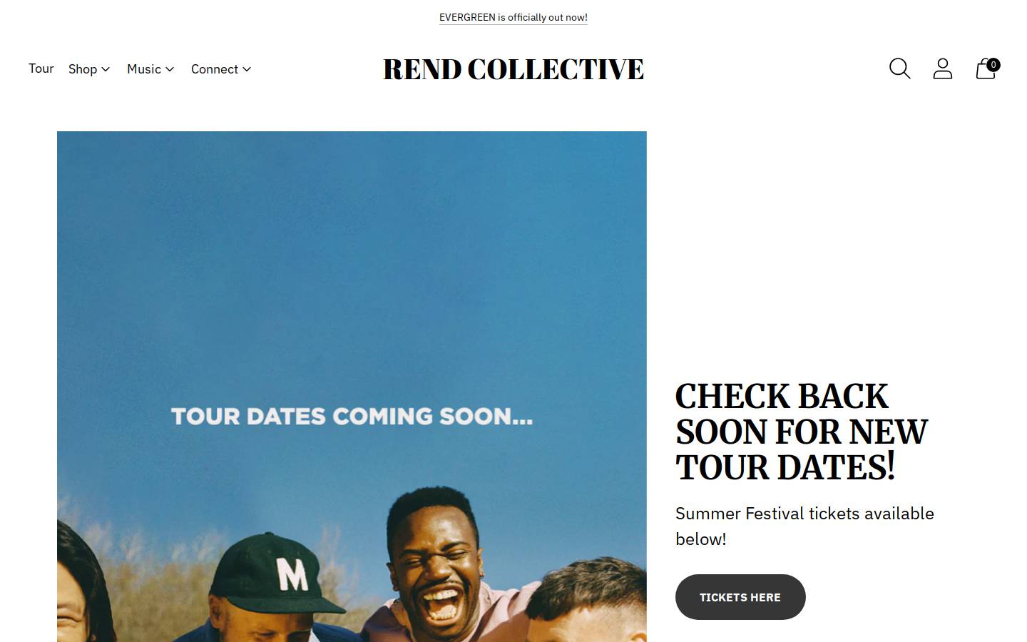 rendcollective.com homepage screenshot