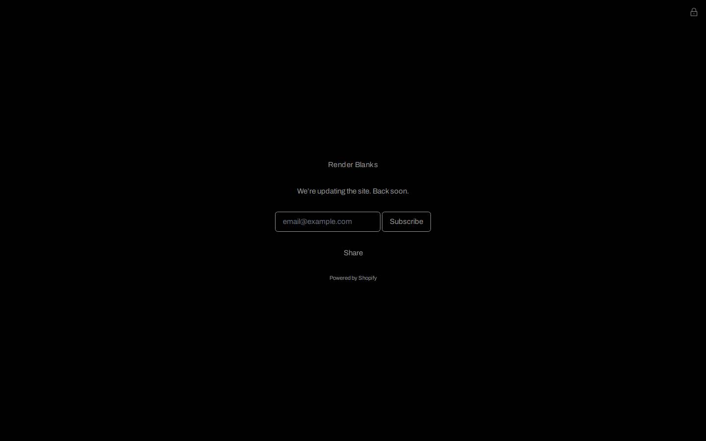 renderblanks.com homepage screenshot