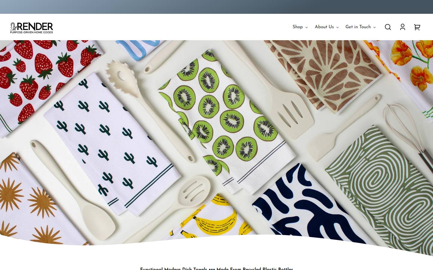 rendergoods.com homepage screenshot