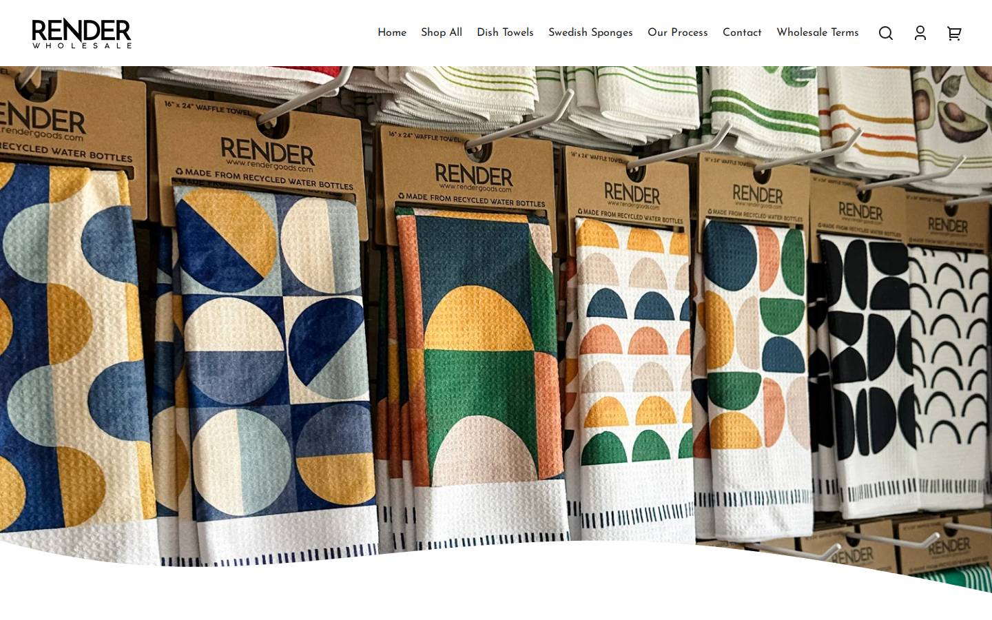 renderwholesale.com homepage screenshot