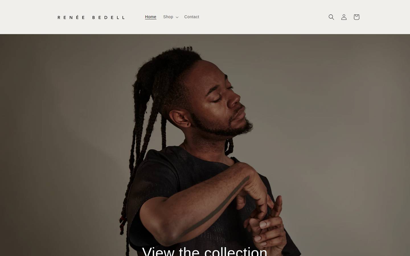reneebedell.com homepage screenshot