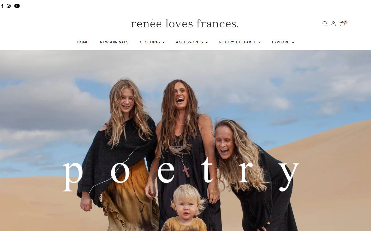 Reneelovesfrances homepage screenshot