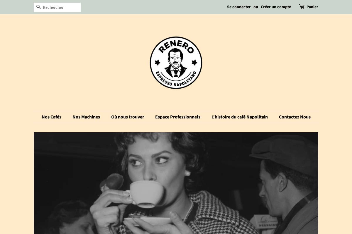 renero.fr homepage screenshot