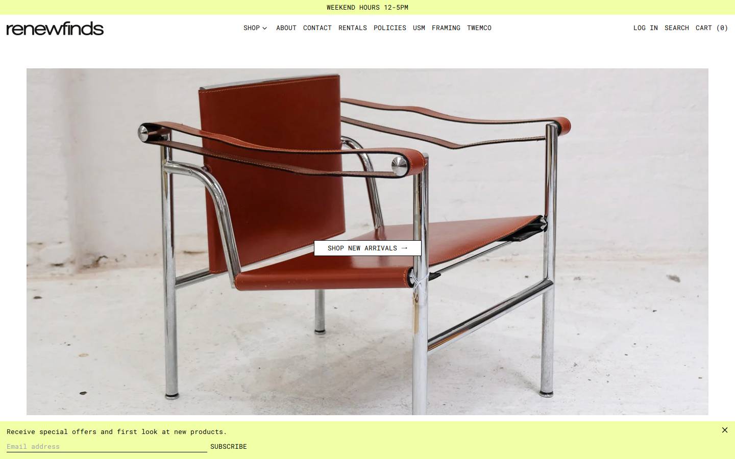 renewfinds.com homepage screenshot