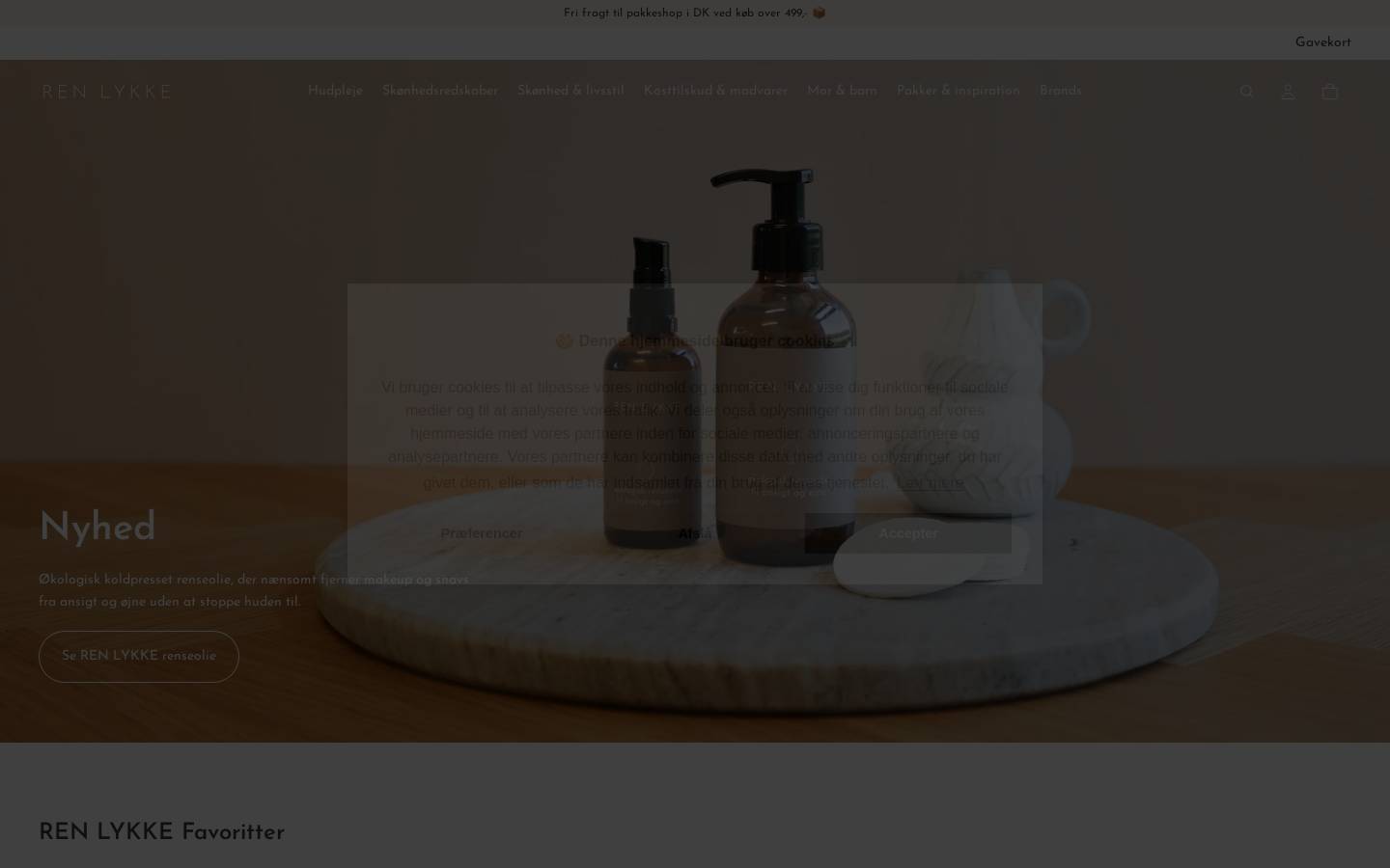 Renlykke homepage screenshot